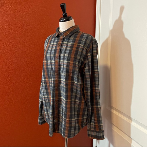 Bridge & Burn Men’s The Jude Shirt Standard Fit Cotton Hemp Chest‎ Pocket Shirt - Picture 1 of 7